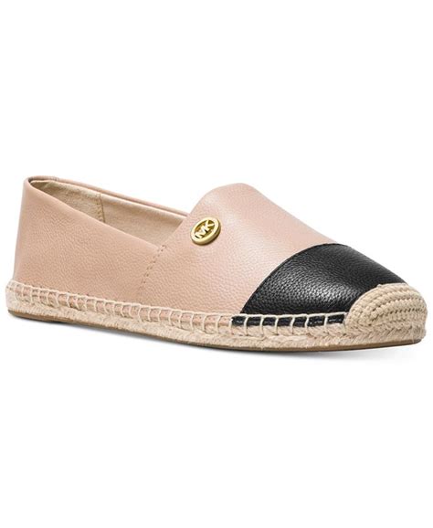 michael michael kors kendrick slip-on espadrille flats black 8m|kendrick slip on espadrille flats.